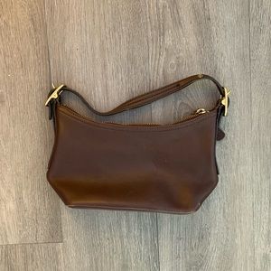 Coach Mini Brown Leather Handbag